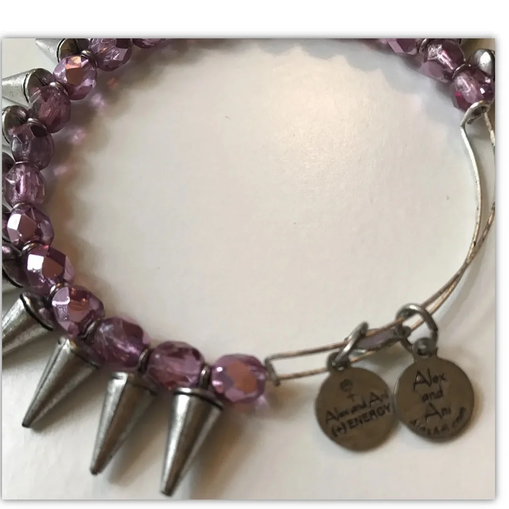 ALEX ANI SPIKE OF CREATIVITY BRACELET - MINT